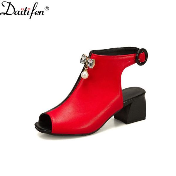 sandals daitifensummer style slippers women open toe rhinestone thick heel ladies fashion women's summer shoes, Black
sandals daitifensummer style slippers women open toe rhinestone thick heel ladies fashion women's summer shoes, Black