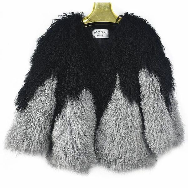 women's fur & faux 2021ladies natural beach wool leather jacket autumn and winter warm fashion european street style clothing, Black
women's fur & faux 2021ladies natural beach wool leather jacket autumn and winter warm fashion european street style clothing, Black