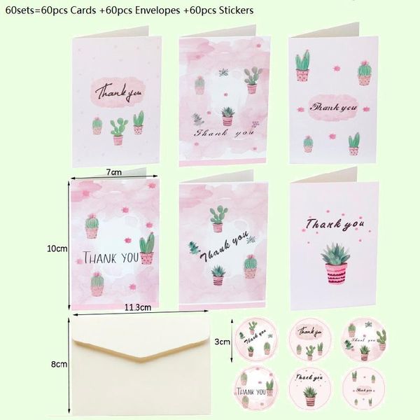 party hats 2021 60sets of greeting cards thank you in cactus design with envelopes and stickers folding blank insidefor wedding
party hats 2021 60sets of greeting cards thank you in cactus design with envelopes and stickers folding blank insidefor wedding