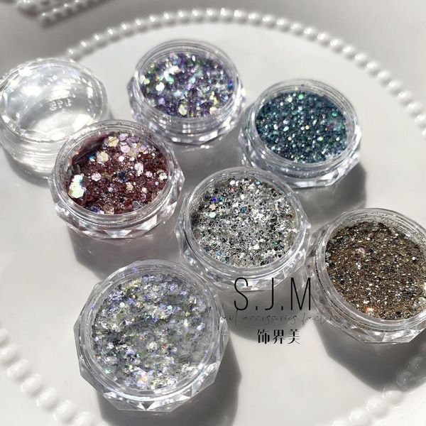 nail art decorations starlight glitter bright bar champagne cloud brocade powder sequins decoration patch rhinestones nails 3d charms, Silver;gold
nail art decorations starlight glitter bright bar champagne cloud brocade powder sequins decoration patch rhinestones nails 3d charms, Silver;gold