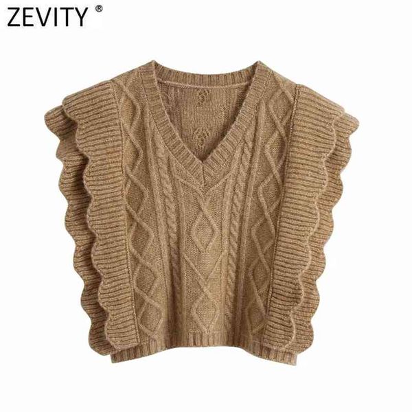 women fashion v neck crochet knitting sweater female sleeveless cascading ruffle casual vest chic pullovers s520 210420, White;black
women fashion v neck crochet knitting sweater female sleeveless cascading ruffle casual vest chic pullovers s520 210420, White;black