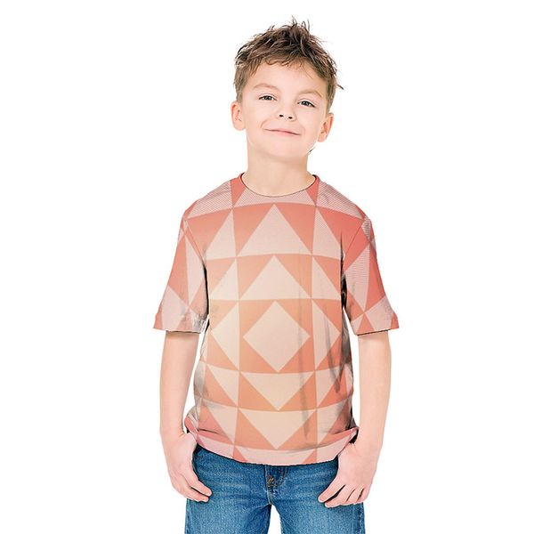 triangle pattern children 3d printed t-shirt animal print summer daily sports round neck short sleeve high quality, Blue
triangle pattern children 3d printed t-shirt animal print summer daily sports round neck short sleeve high quality, Blue