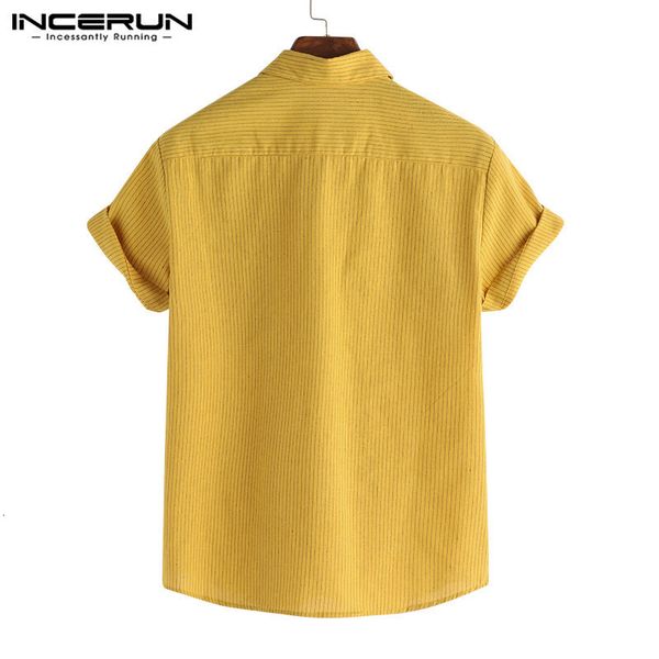 incerun summer fashion shirt striped lapel neck loose breathable short sleeve business brand shirts men camisa 5xl 200925, White;black
incerun summer fashion shirt striped lapel neck loose breathable short sleeve business brand shirts men camisa 5xl 200925, White;black