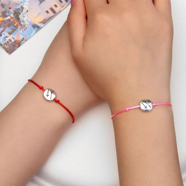 charm bracelets 2 pieces/set metal distance bracelet red string braiding couple men women wish, Golden;silver
charm bracelets 2 pieces/set metal distance bracelet red string braiding couple men women wish, Golden;silver