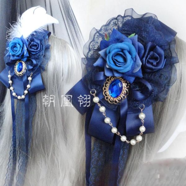 other event & party supplies original lolita dark blue flowers pills headband hairpin headdress rose hair accessories
other event & party supplies original lolita dark blue flowers pills headband hairpin headdress rose hair accessories