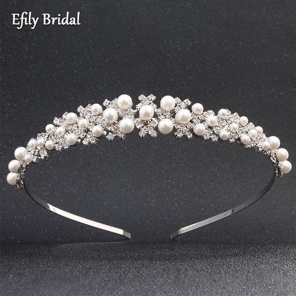 hair clips & barrettes wedding jewerly bridal pearl crown headband rhinestone tiaras and crowns for women party bride headpiece bridesmaid g, Golden;silver 
hair clips & barrettes wedding jewerly bridal pearl crown headband rhinestone tiaras and crowns for women party bride headpiece bridesmaid g, Golden;silver