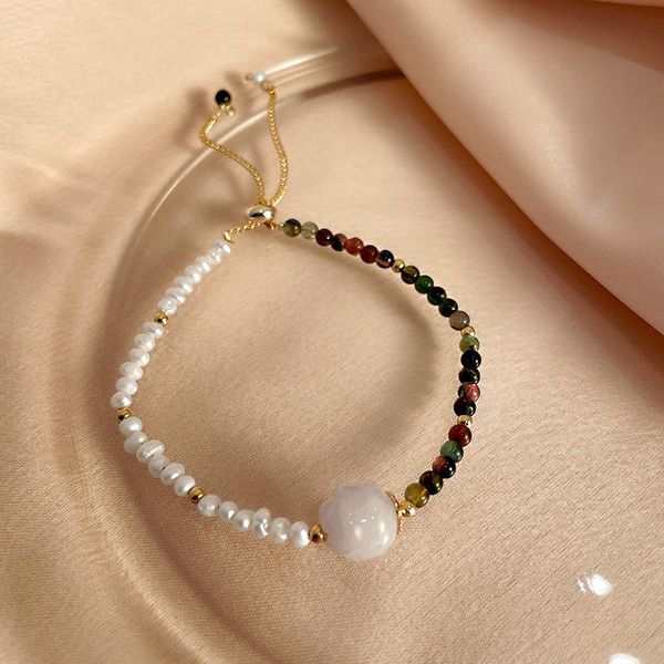 bangle gc-1011 ethnic style pearl rice bead bracelet temperament net celebrity fashion personality trendy women, Black
bangle gc-1011 ethnic style pearl rice bead bracelet temperament net celebrity fashion personality trendy women, Black