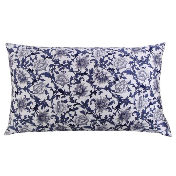 pillow case blue and white porcelain silk 100% natural mulberry floral cases healthy standard queen king cover
pillow case blue and white porcelain silk 100% natural mulberry floral cases healthy standard queen king cover