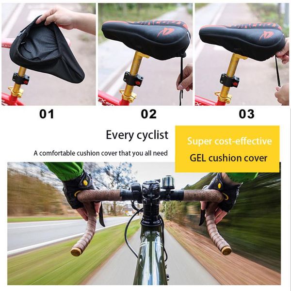 bike saddles silicone cushion outdoor cycling universal reflective strip safety seat cover easy install replacement parts saddle
bike saddles silicone cushion outdoor cycling universal reflective strip safety seat cover easy install replacement parts saddle