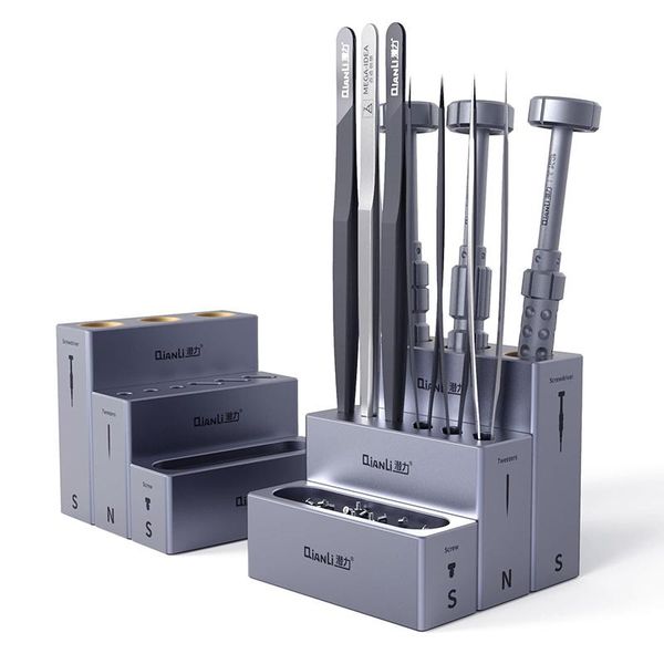 qianli icube storage box aluminium alloy screwdrivers tweezers screw magnetic parts organizer multi function module combination professional
qianli icube storage box aluminium alloy screwdrivers tweezers screw magnetic parts organizer multi function module combination professional