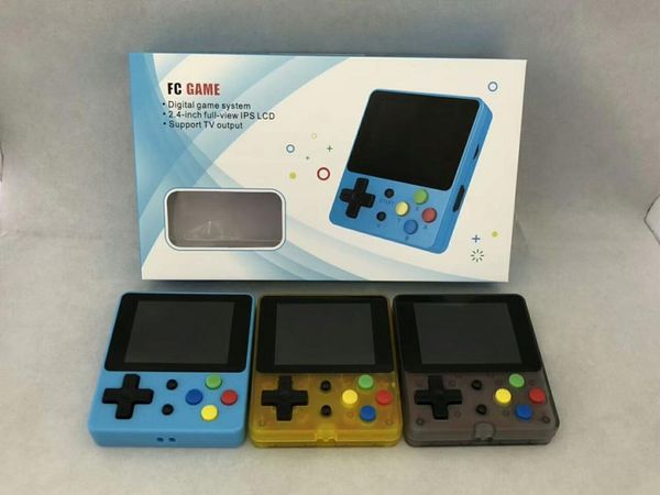 20pcs/lot fc188 retro portable mini handheld game console 188in1 games 128mdigital system 2.4inch ips lcd support tv output players
20pcs/lot fc188 retro portable mini handheld game console 188in1 games 128mdigital system 2.4inch ips lcd support tv output players