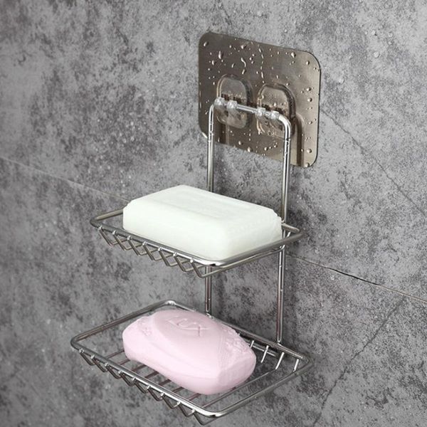 soap dishes storage rack 2021 household punch-stainless steel holder bathroom shelf
soap dishes storage rack 2021 household punch-stainless steel holder bathroom shelf