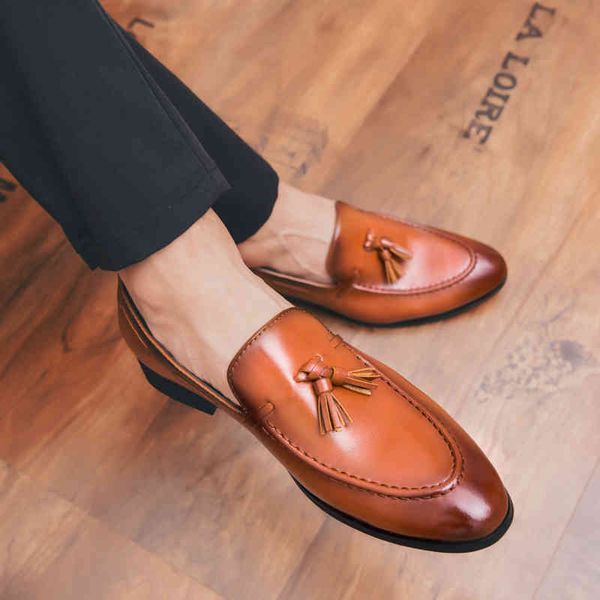 dress shoes men business loafers leather fashion tassel slip-on mocassin homme zapatos hombre blbc, Black
dress shoes men business loafers leather fashion tassel slip-on mocassin homme zapatos hombre blbc, Black