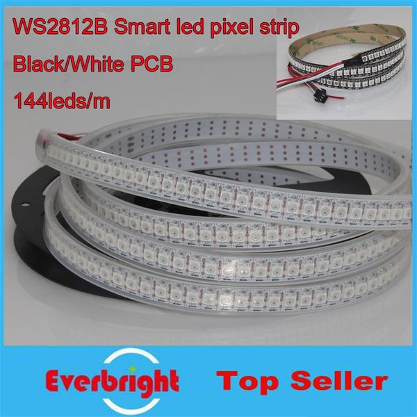 1m/2m white black pcb 144pixel/m ws2812b ws2812 2812 rgb led pixel strips light dream color waterproof ip67 for outdoor use
1m/2m white black pcb 144pixel/m ws2812b ws2812 2812 rgb led pixel strips light dream color waterproof ip67 for outdoor use