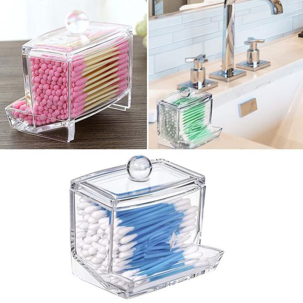 storage boxes & bins portable cotton swabs box crystal swab container makeup cosmetic transparent pad jewelry organizer
storage boxes & bins portable cotton swabs box crystal swab container makeup cosmetic transparent pad jewelry organizer