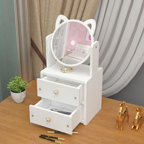 mirrors decorative mirror portable girl deskdressing student table simple with storage box
mirrors decorative mirror portable girl deskdressing student table simple with storage box
