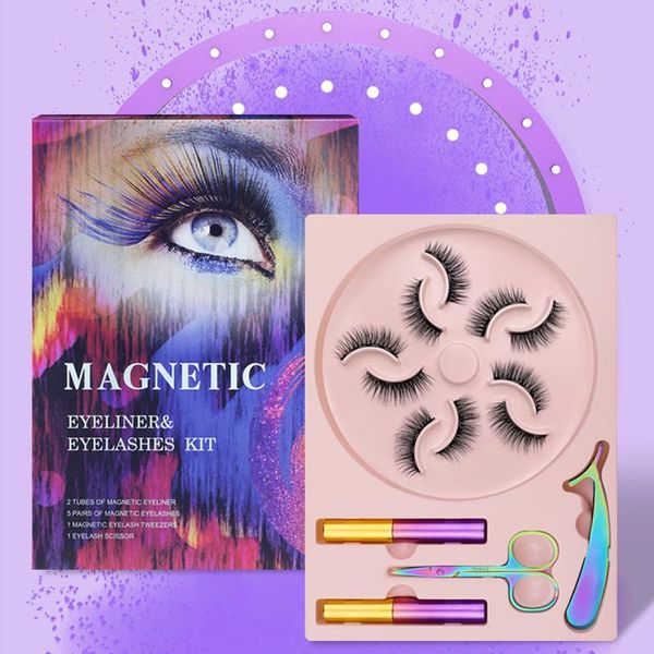 false eyelashes 5 pairs magnetic set colored tools natural wispy fluffy bulk lashes lift enhancement kit individual lotus trays sexy
false eyelashes 5 pairs magnetic set colored tools natural wispy fluffy bulk lashes lift enhancement kit individual lotus trays sexy