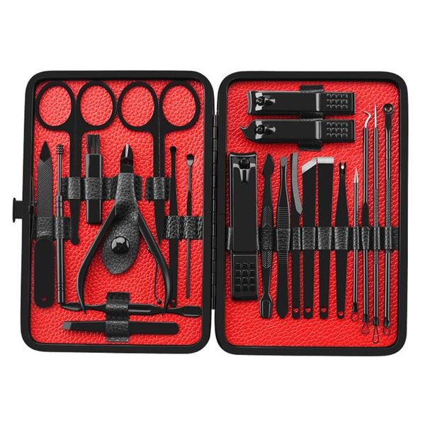 nail art kits professional manicure set, clippers set 23 in 1 grooming kit stainless steel scissors cutter pedicure se
nail art kits professional manicure set, clippers set 23 in 1 grooming kit stainless steel scissors cutter pedicure se