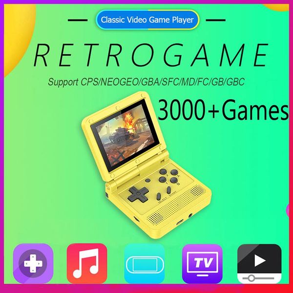 3-inch ips screen flip handheld console dual open system game 16 simulators retro ps1 kids gift 3d portable players
3-inch ips screen flip handheld console dual open system game 16 simulators retro ps1 kids gift 3d portable players