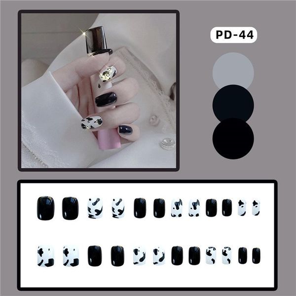 false nails 24pcs nail stickers with glue fake cow pattern short wear-resistant diy decoration art full tips, Red;gold
false nails 24pcs nail stickers with glue fake cow pattern short wear-resistant diy decoration art full tips, Red;gold