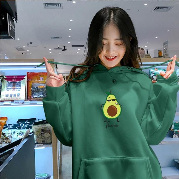 women hoodies vegan avocado cartoon print sweat hoody fashion long sleeve cropped femme harajuku cool crop kpop, Black
women hoodies vegan avocado cartoon print sweat hoody fashion long sleeve cropped femme harajuku cool crop kpop, Black