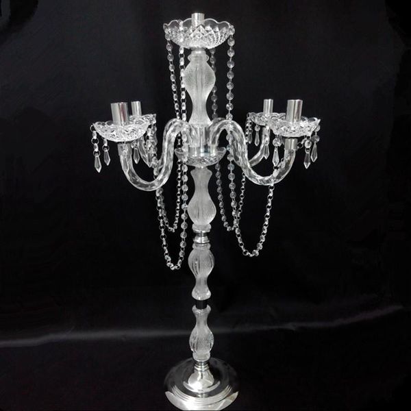 party decoration acrylic 5-arms metal candelabras with crystal pendants wedding candle holder centerpiece decor sunmood79
party decoration acrylic 5-arms metal candelabras with crystal pendants wedding candle holder centerpiece decor sunmood79