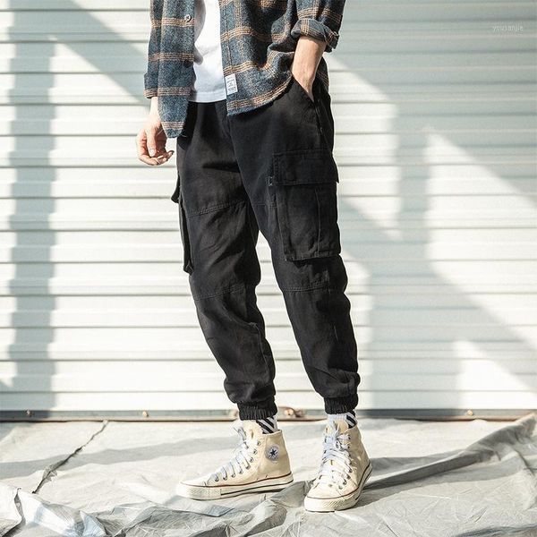 overalls men's loose korean version of wild sports tide brand student trousers with feet nine points casual pants, Black
overalls men's loose korean version of wild sports tide brand student trousers with feet nine points casual pants, Black