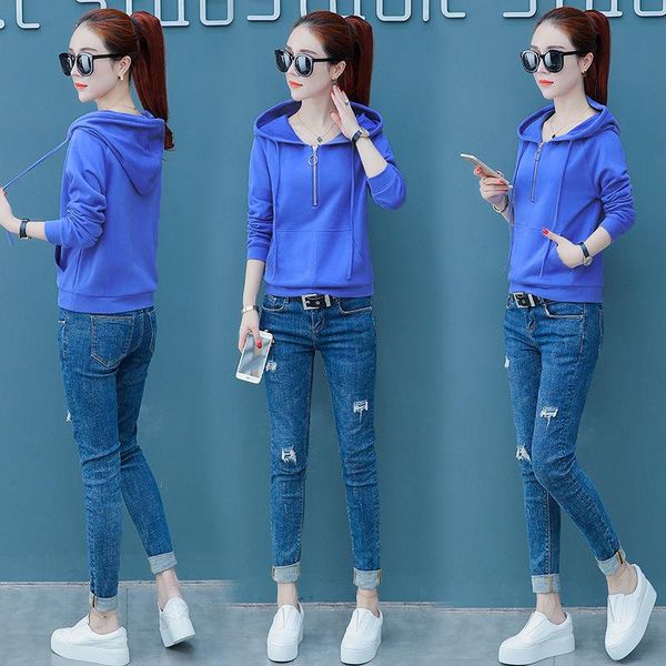 women's hoodies & sweatshirts 2021 women short autumn fashion causal long sleeve female loose solid hooded korean pullover e168, Black
women's hoodies & sweatshirts 2021 women short autumn fashion causal long sleeve female loose solid hooded korean pullover e168, Black