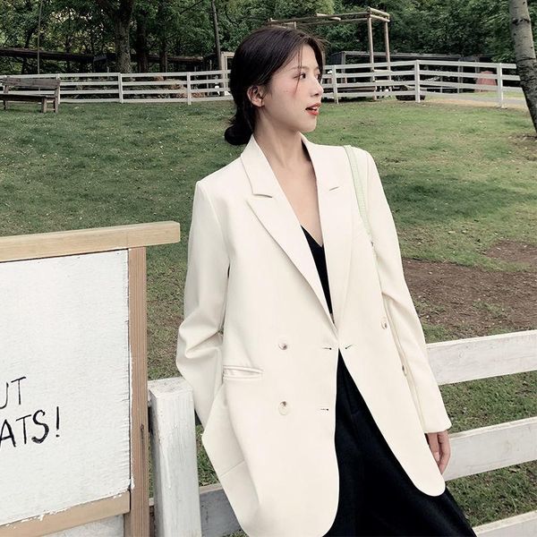 women's suits & blazers british fall 2021 womens blazer plus size clothing for women streetwear white oversized feminino chaqueta mujer, White;black
women's suits & blazers british fall 2021 womens blazer plus size clothing for women streetwear white oversized feminino chaqueta mujer, White;black