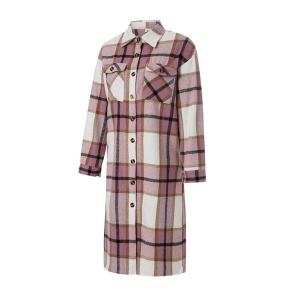women's trench coats women clothing autumn spring casual plaid long coat adults button-down sleeve lapel outerwear with pockets, Tan;black
women's trench coats women clothing autumn spring casual plaid long coat adults button-down sleeve lapel outerwear with pockets, Tan;black