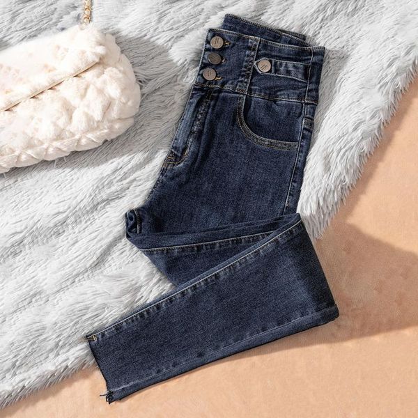 women's jeans woman pants high waist autumn winter plus size skinny tappered pantalones vaqueros mujer, Blue
women's jeans woman pants high waist autumn winter plus size skinny tappered pantalones vaqueros mujer, Blue