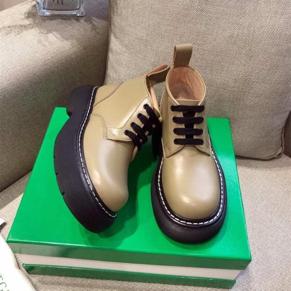 boots thick bottom women ankle genuine leather lace up chunky sole platform shoes 2021 designer woman, Black
boots thick bottom women ankle genuine leather lace up chunky sole platform shoes 2021 designer woman, Black