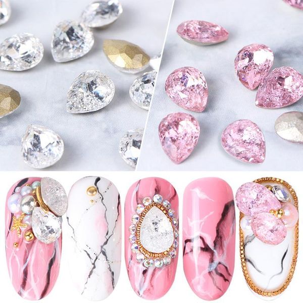 10pcs shiny crystal clear nail strass glass rhinestones explosive waterdrop art decorations glitter charms gems ji9651, Silver;gold
10pcs shiny crystal clear nail strass glass rhinestones explosive waterdrop art decorations glitter charms gems ji9651, Silver;gold