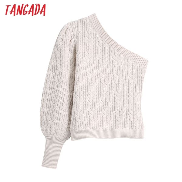 women fashion beige twist knitted sweater jumper off shoulder pullovers chic be435 210416, White;black
women fashion beige twist knitted sweater jumper off shoulder pullovers chic be435 210416, White;black
