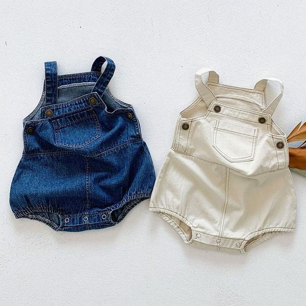clothing sets summer born infant baby girls cowboy rompers 2021 kids girl sleeveless pure color clothes, White
clothing sets summer born infant baby girls cowboy rompers 2021 kids girl sleeveless pure color clothes, White