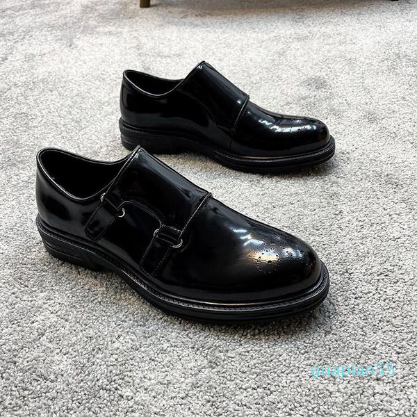 fashion-dress shoes mens genuine leather breathable casual vintage british style male, Black
fashion-dress shoes mens genuine leather breathable casual vintage british style male, Black