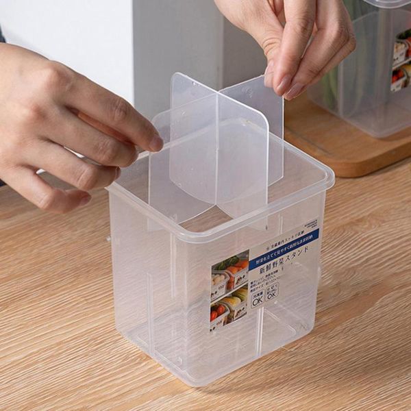 storage bottles & jars easy clean movable partition vegetable refrigerator organizer bin for home
storage bottles & jars easy clean movable partition vegetable refrigerator organizer bin for home