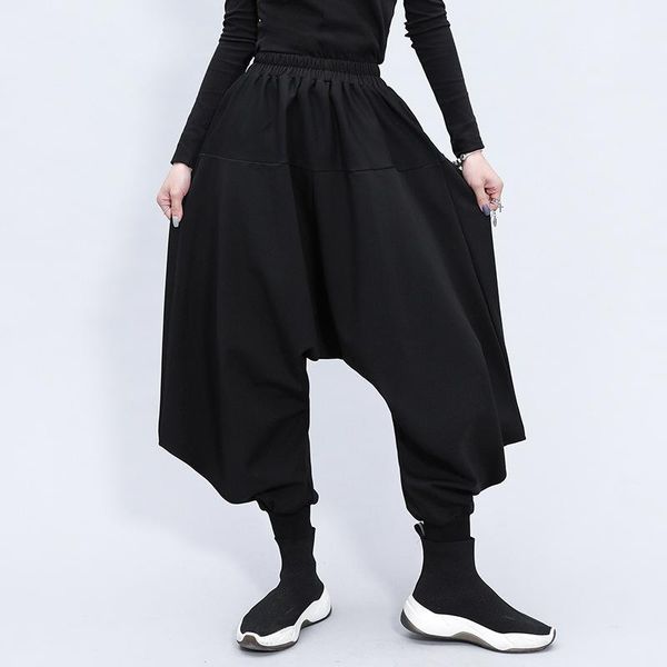women's pants & capris long casual cotton women loose fit hip hop oversize trousers hollow out bunch bottom drop crotch 2021 spring sum, Black;white
women's pants & capris long casual cotton women loose fit hip hop oversize trousers hollow out bunch bottom drop crotch 2021 spring sum, Black;white