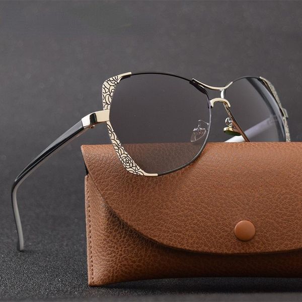 sunglasses polarized women designer latest female uv400 ladies sun glasses, White;black
sunglasses polarized women designer latest female uv400 ladies sun glasses, White;black