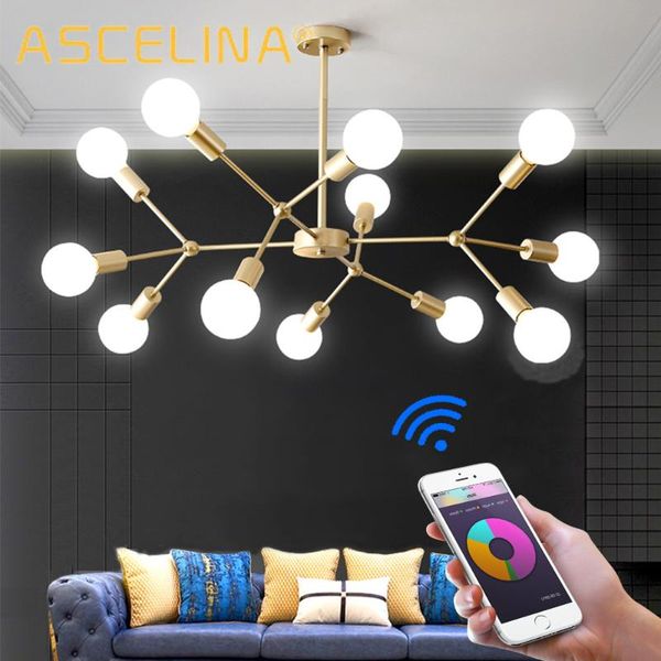 pendant lamps ascelina nordic modern smart chandelier led light spider luxury golden living room bedroom home decoration
pendant lamps ascelina nordic modern smart chandelier led light spider luxury golden living room bedroom home decoration