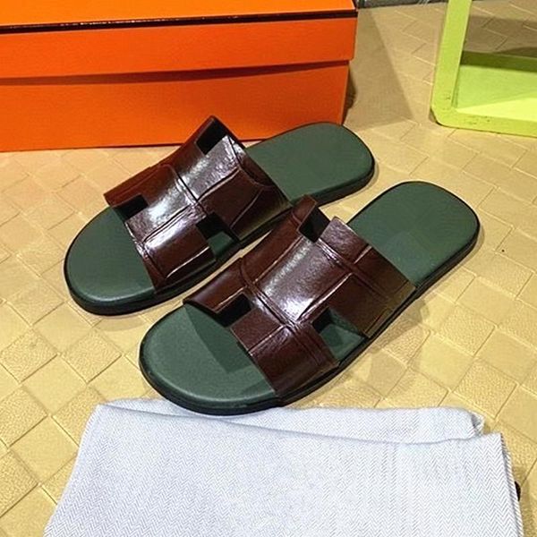 europe station 2021 summer new men sandals fashion leather crocodile h-shaped slippers, Black
europe station 2021 summer new men sandals fashion leather crocodile h-shaped slippers, Black
