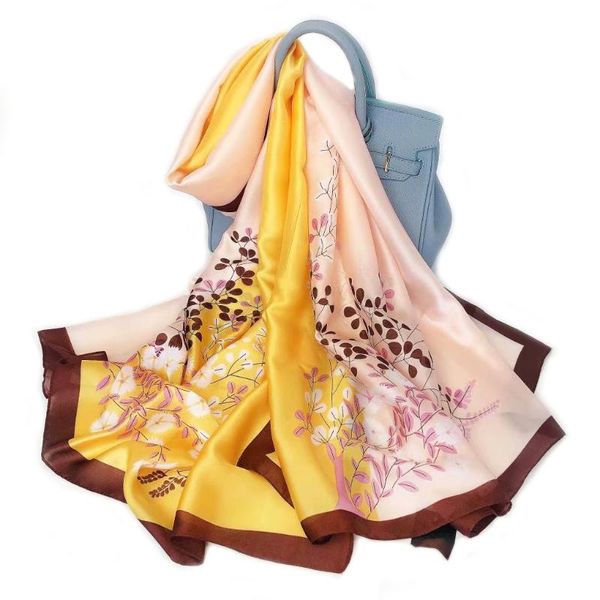 scarves women fashion imitation silk scarf female long colorful patterns printed foulard 90*180cm smooth soft beach wrap sunshade shawl, Blue;gray
scarves women fashion imitation silk scarf female long colorful patterns printed foulard 90*180cm smooth soft beach wrap sunshade shawl, Blue;gray