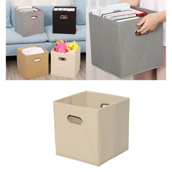 storage baskets cloth cube boxes with double metal handle collapsible folding basket b03e
storage baskets cloth cube boxes with double metal handle collapsible folding basket b03e