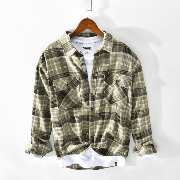 men's casual long sleeve plaid cotton shirt coat in spring and summer shirts, White;black
men's casual long sleeve plaid cotton shirt coat in spring and summer shirts, White;black