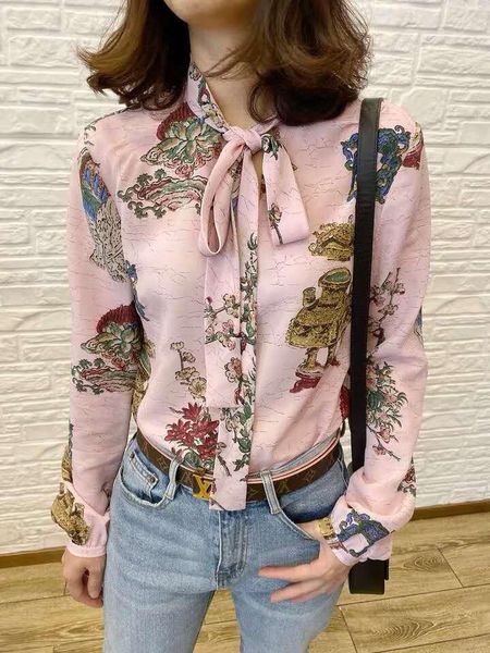 women's blouses & shirts bh03787 fashion 2021 runway luxury european design party style clothing, White
women's blouses & shirts bh03787 fashion 2021 runway luxury european design party style clothing, White