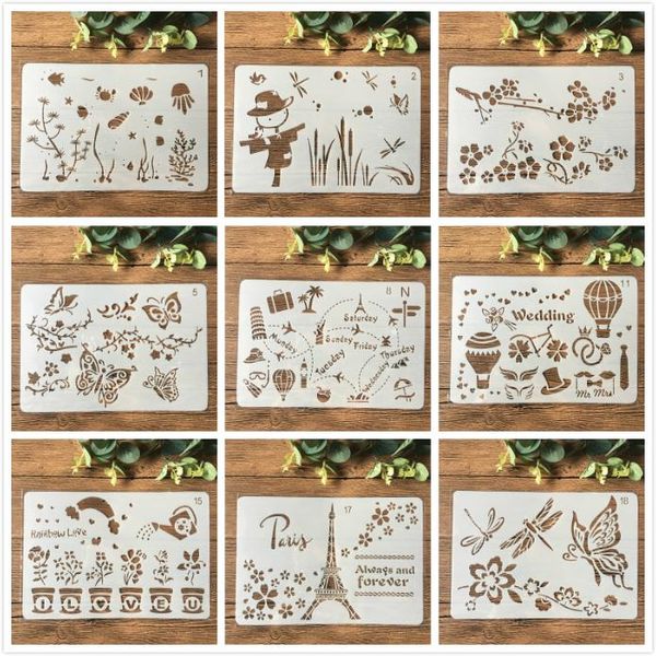 painting supplies 1pcs 26cm a4 9 types butterfly flower diy craft layering stencils scrapbooking stamping embossing card template
painting supplies 1pcs 26cm a4 9 types butterfly flower diy craft layering stencils scrapbooking stamping embossing card template