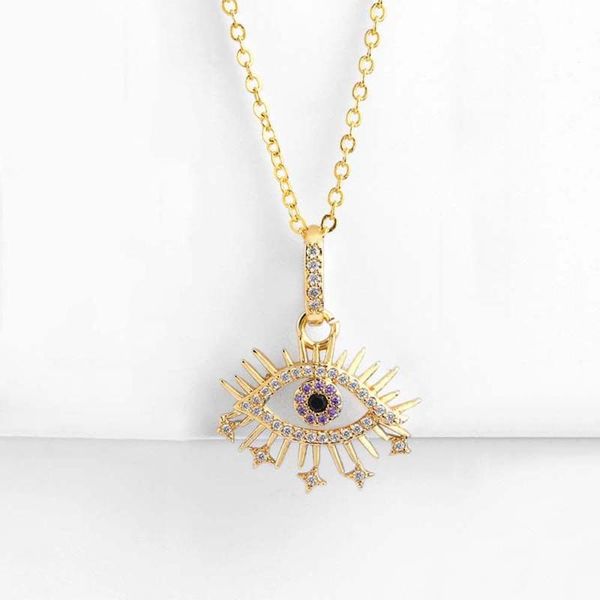 chains dainty thin evil eye pendant cubic zirconia gold color chain necklace choker accessories jewelry, Silver 
chains dainty thin evil eye pendant cubic zirconia gold color chain necklace choker accessories jewelry, Silver