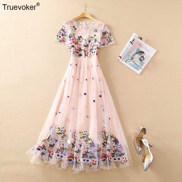 truevoker woman high street runway fashion embroidery gauze party dress lady gorgoues embroidered pink lace ankle length robe 210602, Black;gray
truevoker woman high street runway fashion embroidery gauze party dress lady gorgoues embroidered pink lace ankle length robe 210602, Black;gray