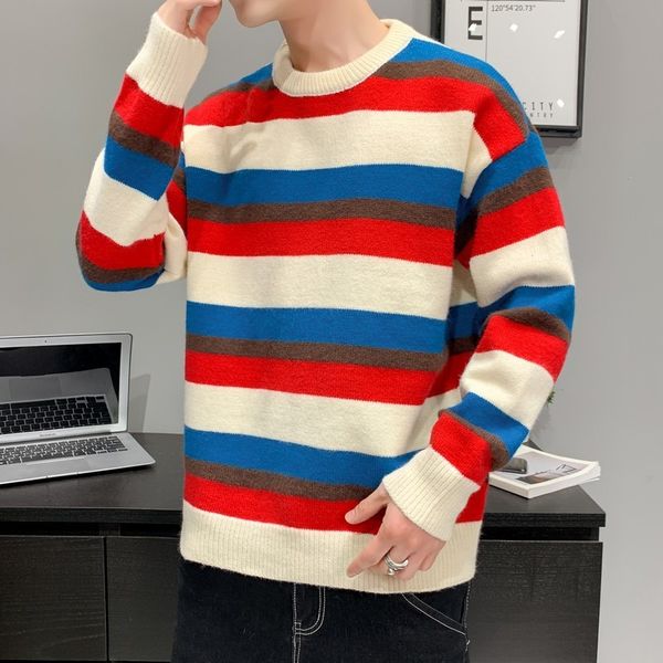 sweaters new product hit color fashion thick autumn winter sweater men women round neck men's clothing knitted cashmere pullover, White;black
sweaters new product hit color fashion thick autumn winter sweater men women round neck men's clothing knitted cashmere pullover, White;black