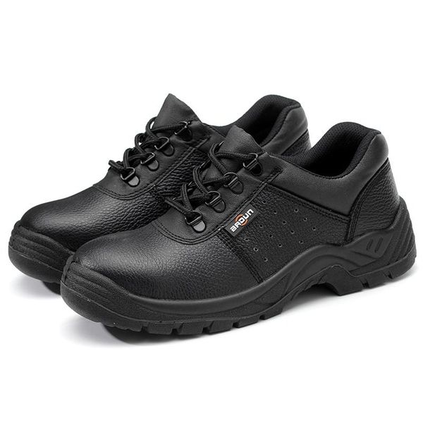 boots big size men's fashion steel toe cap work safety shoes summer breathable worker tooling shoe genuine leather security male, Black
boots big size men's fashion steel toe cap work safety shoes summer breathable worker tooling shoe genuine leather security male, Black